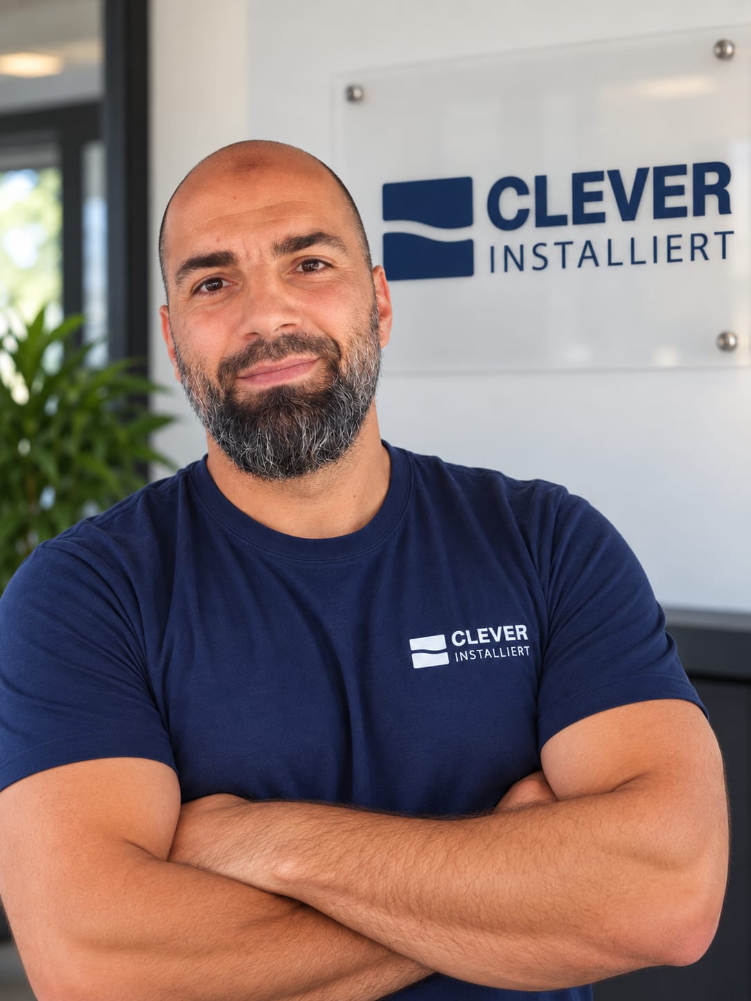 Jusuf Aljii, Geschäftsführer von CLEVER installiert